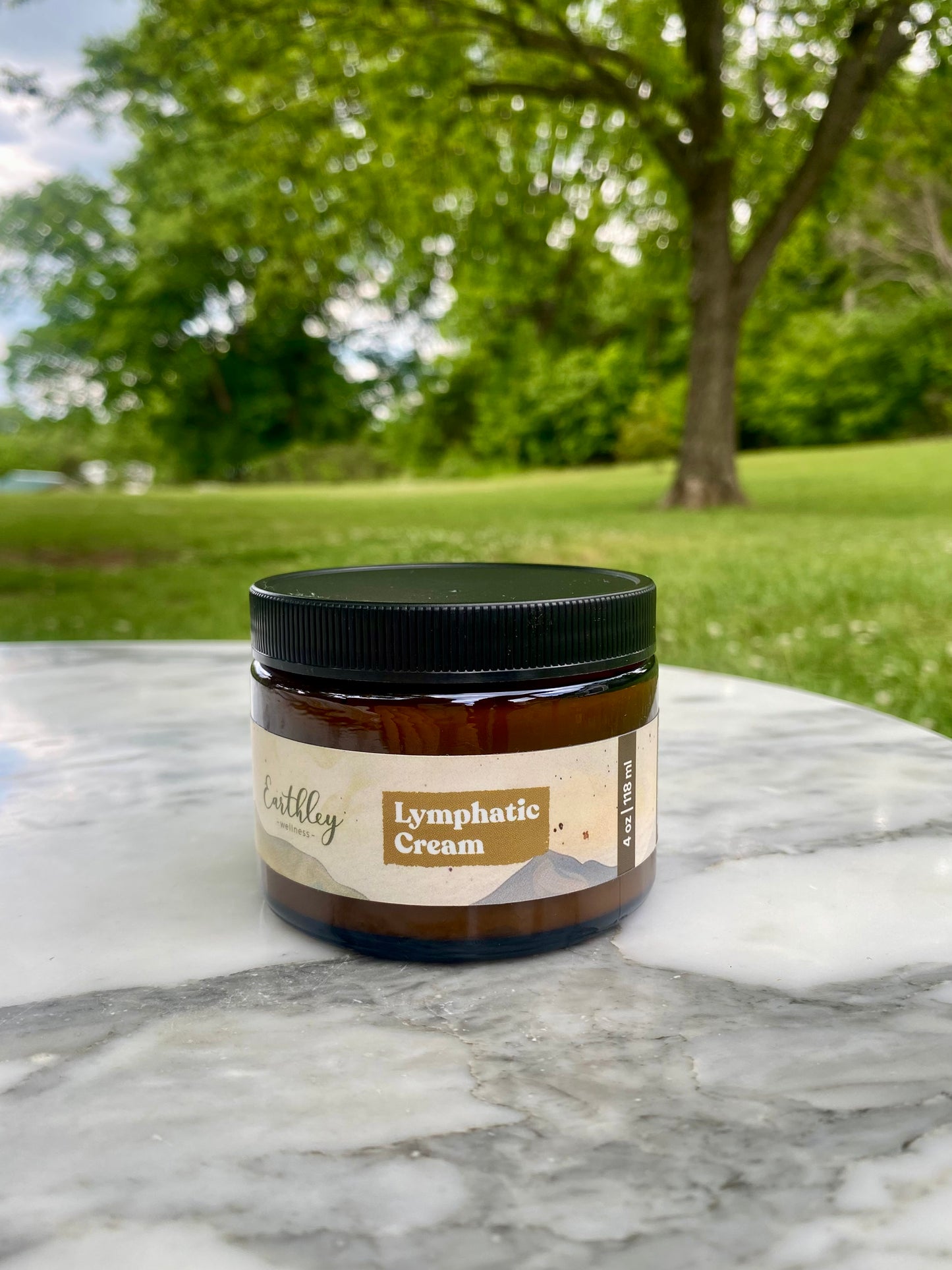 Earthley Lymphatic Cream 4 oz